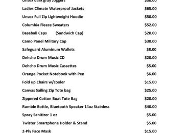 Dehcho First Nations Promotional Items