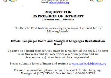 Official Languages Board and Aboriginal Languages Revitalization Board