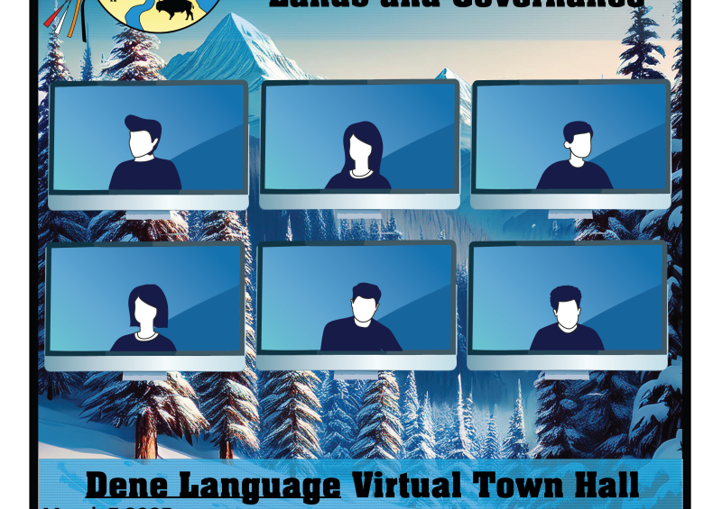 March 3 2025 Dehcho Process Virtual Town Hall in Dene Zahtie