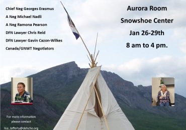 Dehcho Process Negotiation Session January 26–29, 2026