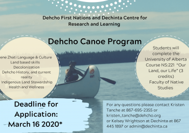 2020 Yundaa Gogha Canoe Program